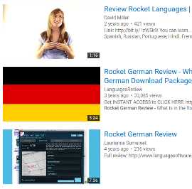 Rocket German Reviews