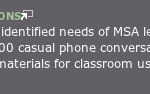 DLIFLC Phone Conversations