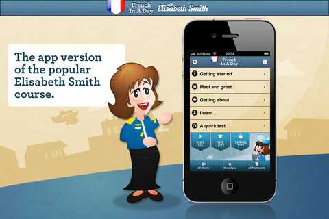 Review: French In A Day With Elisabeth Smith iPhone App